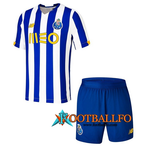 Nuevo Camisetas Futbol FC Porto Ninos Primera 2020/2021