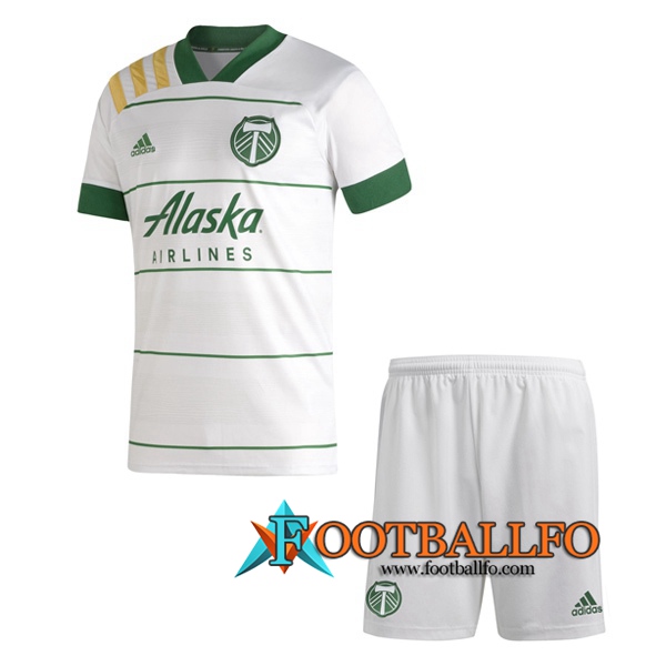 Nuevo Camisetas Futbol Portland Timbers Ninos Segunda 2020/2021
