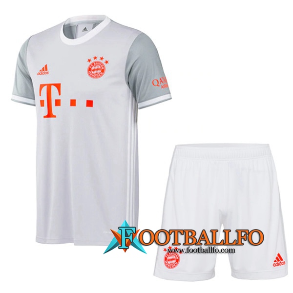 Traje Camisetas Futbol Bayern Munich Segunda + Cortos 2020/2021