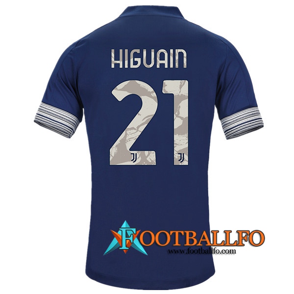 Camisetas Futbol Juventus (HIGUAIN 21) Segunda 2020/2021
