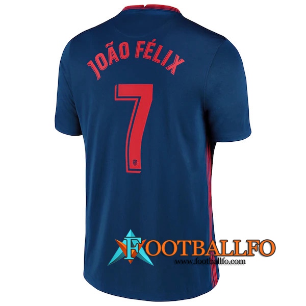 Camisetas Futbol Atletico Madrid (Joao Felix 7) Segunda 2020/2021