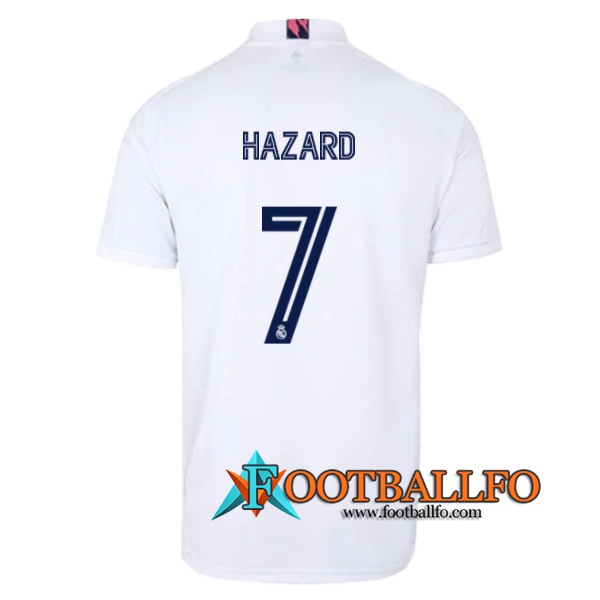 Camisetas Futbol Real Madrid (HAZARD 7) Primera 2020/2021