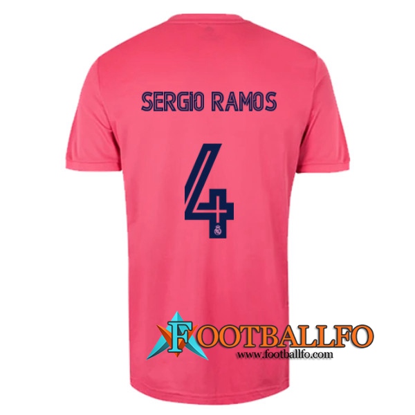 Camisetas Futbol Real Madrid (SERGIO RAMOS 4) Segunda 2020/2021