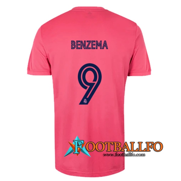 Camisetas Futbol Real Madrid (BENZEMA 9) Segunda 2020/2021