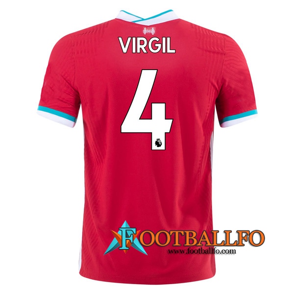 Camisetas Futbol FC Liverpool (VIRGIL 4) Primera 2020/2021