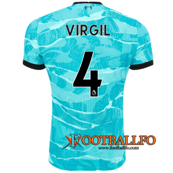 Camisetas Futbol FC Liverpool (VIRGIL 4) Segunda 2020/2021