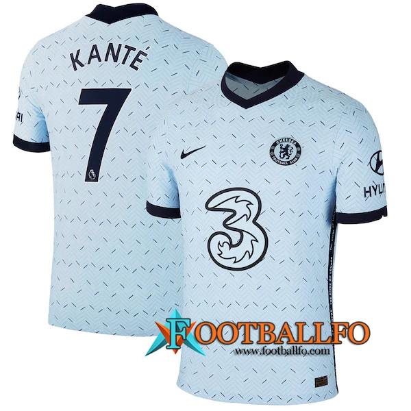 Camisetas Futbol FC Chelsea (Kanté 7) Segunda 2020/2021
