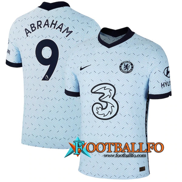 Camisetas Futbol FC Chelsea (Abraham 9) Segunda 2020/2021