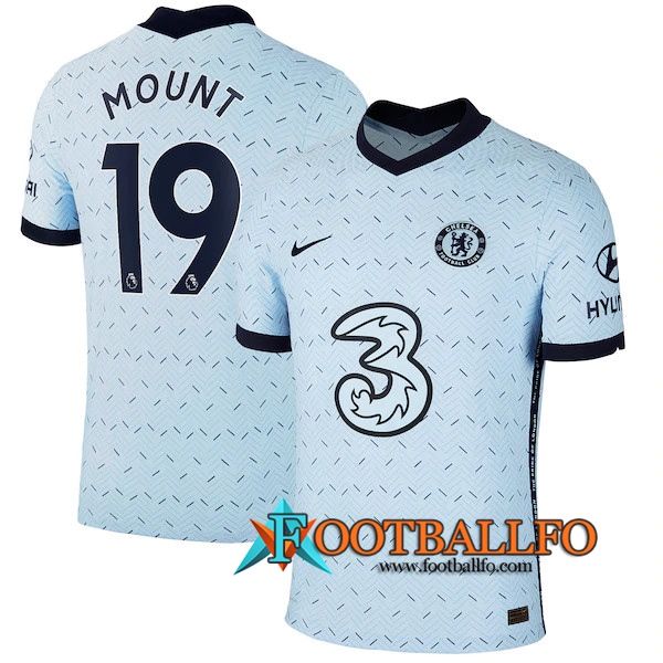 Camisetas Futbol FC Chelsea (Mount 19) Segunda 2020/2021