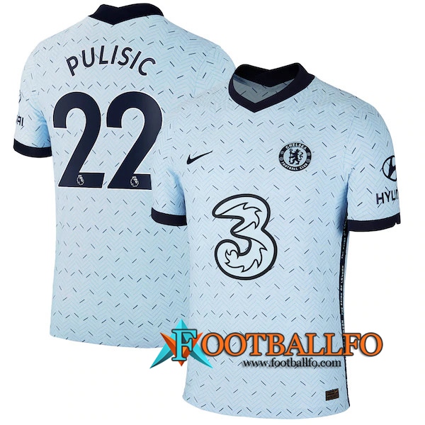 Camisetas Futbol FC Chelsea (Pulisic 22) Segunda 2020/2021