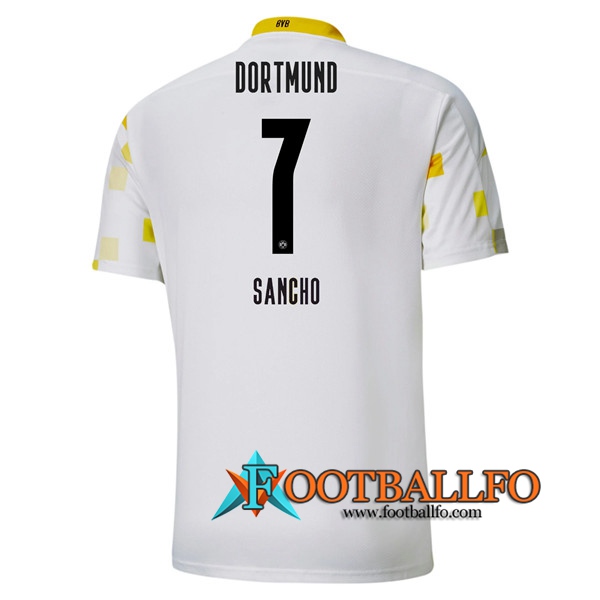 Camisetas Futbol Dortmund BVB (SANCHO 7) Tercera 2020/2021