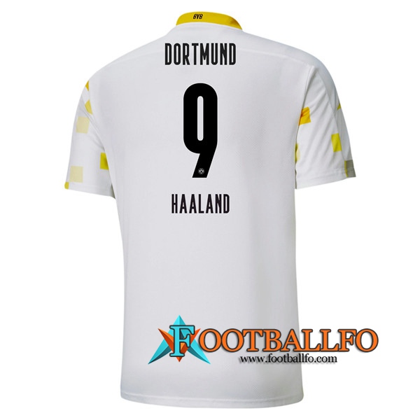 Camisetas Futbol Dortmund BVB (HAALAND 9) Tercera 2020/2021