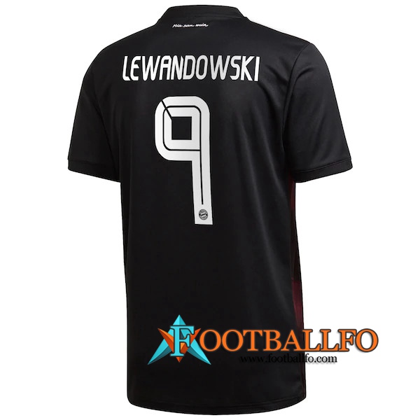 Camisetas Futbol Bayern Munich (Lewandowski 9) Tercera 2020/2021