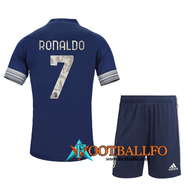 Camisetas Futbol Juventus (RONALDO 7) Ninos Segunda 2020/2021