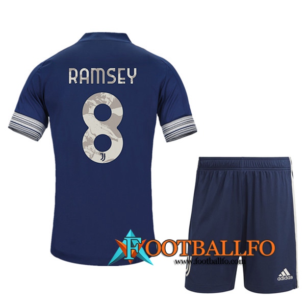 Camisetas Futbol Juventus (RAMSEY 8) Ninos Segunda 2020/2021