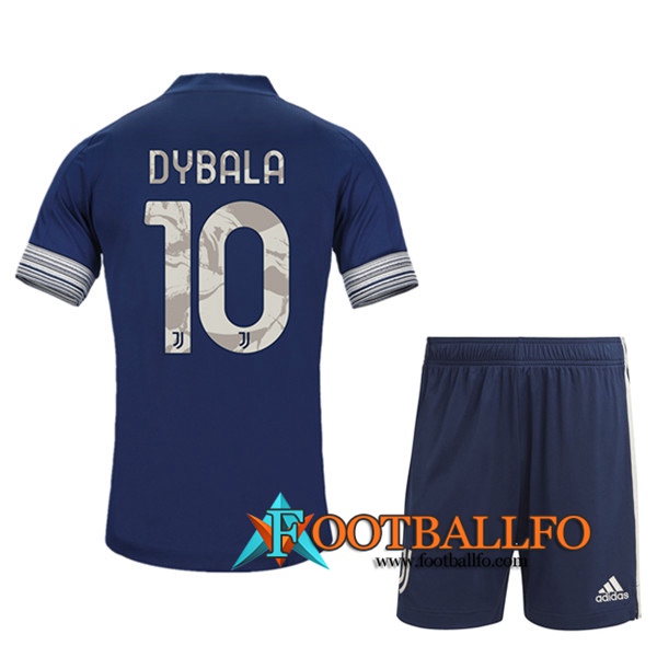 Camisetas Futbol Juventus (DYBALA 10) Ninos Segunda 2020/2021