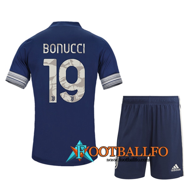 Camisetas Futbol Juventus (BONUCCI 19) Ninos Segunda 2020/2021