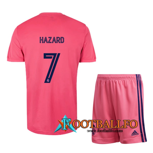 Camisetas Futbol Real Madrid (HAZARD 7) Ninos Segunda 2020/2021