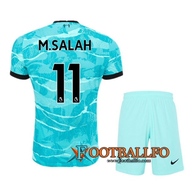 Camisetas Futbol FC Liverpool (M.SALAH 11) Ninos Segunda 2020/2021
