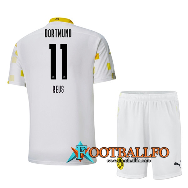 Camisetas Futbol Dortmund BVB (REUS 11) Ninos Tercera 2020/2021