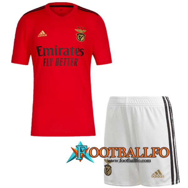 Nuevo Camisetas Futbol S.L. Benfica Ninos Primera 2020/2021