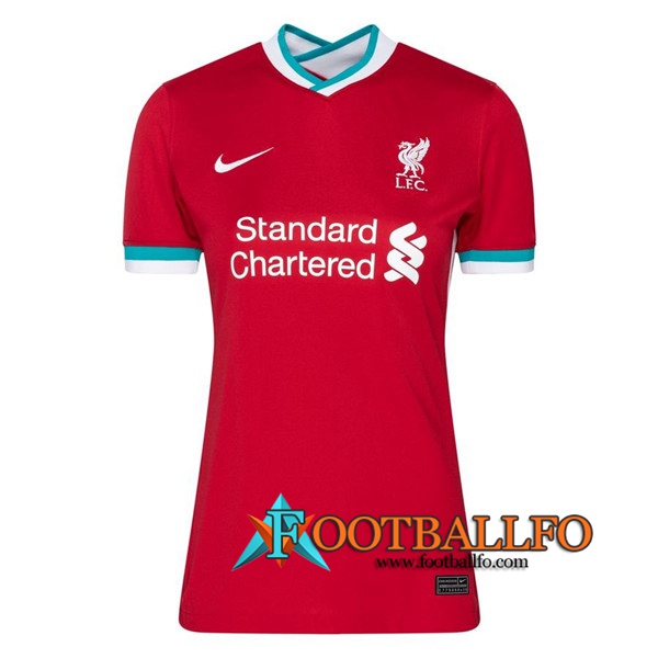 Nuevo Camisetas Futbol FC Liverpool Mujer Primera 2020/2021