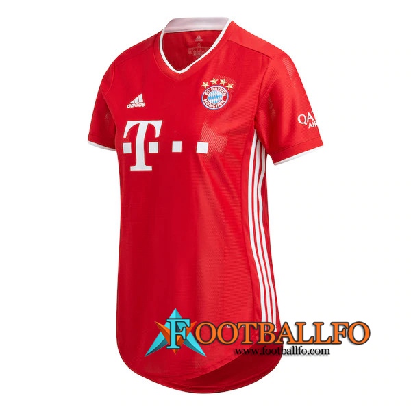 Nuevo Camisetas Futbol Bayern Munich Mujer Primera 2020/2021