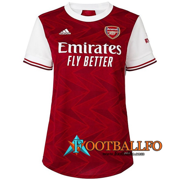 Nuevo Camisetas Futbol Arsenal Mujer Primera 2020/2021