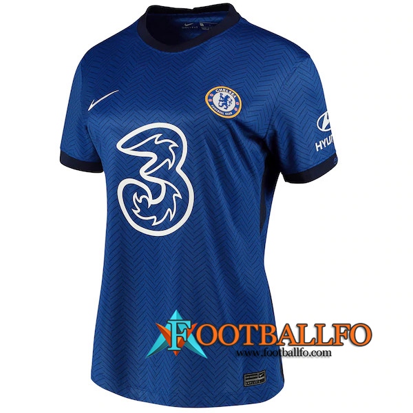 Nuevo Camisetas Futbol FC Chelsea Mujer Primera 2020/2021