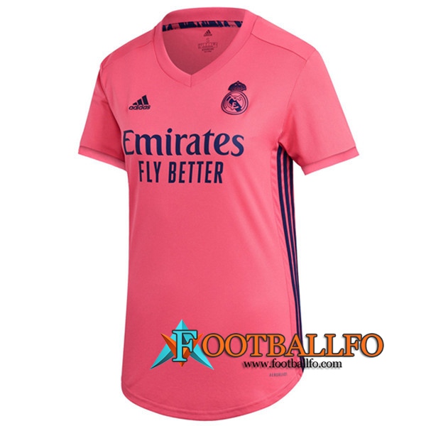 Nuevo Camisetas Futbol Real Madrid Mujer Segunda 2020/2021