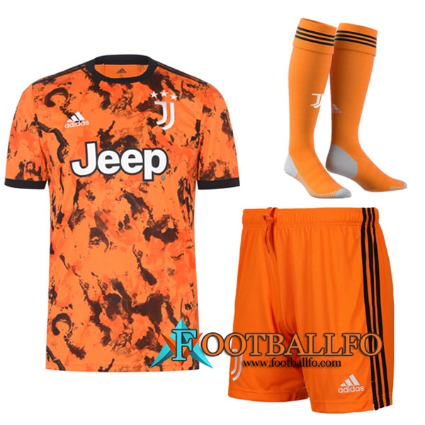 Traje Camisetas Futbol Juventus Tercera (Cortos+Calcetines) 2020/2021
