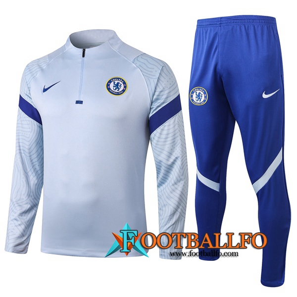 Chandal Futbol + Pantalones FC Chelsea Gris 2020/2021