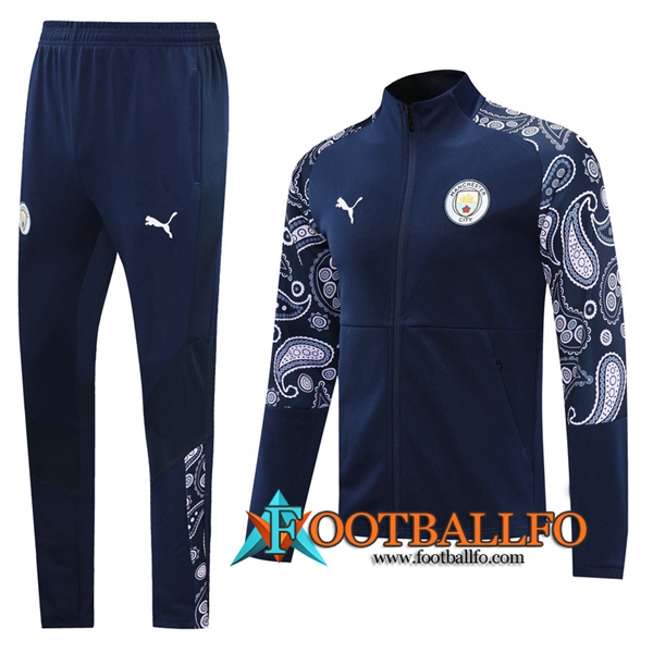 Chandal Futbol - Chaqueta + Pantalones Manchester City Azul 2020/2021
