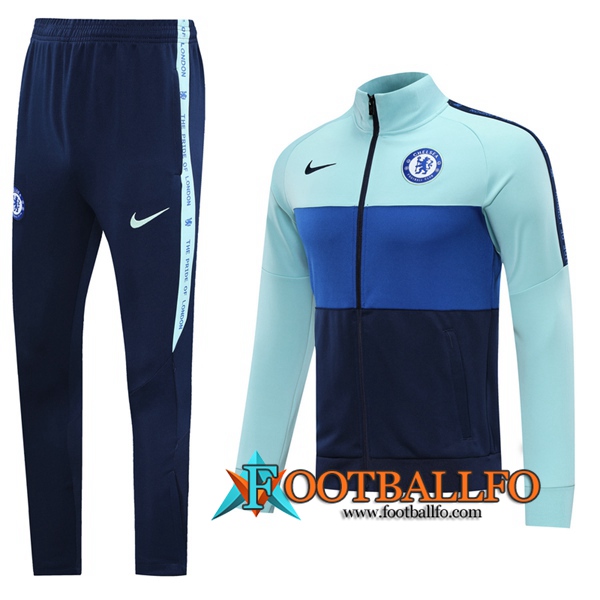 Chandal Futbol - Chaqueta + Pantalones FC Chelsea Azul 2020/2021