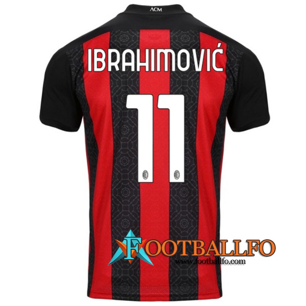 Camisetas Futbol Milan AC (IBRAHIMOVIC 11) Primera 2020/2021