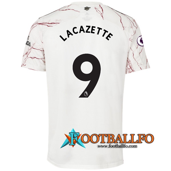 Camisetas Futbol Arsenal (Lacazette 9) Segunda 2020/2021