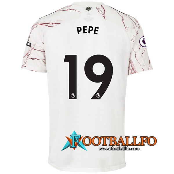 Camisetas Futbol Arsenal (Pepe 19) Segunda 2020/2021