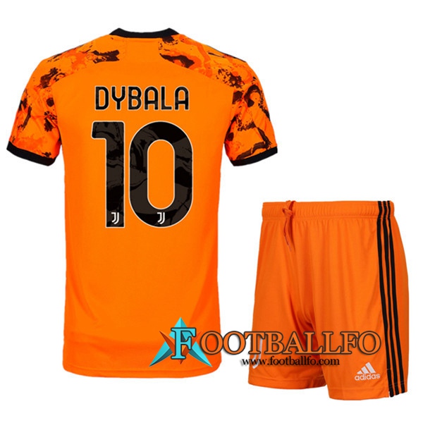 Camisetas Futbol Juventus (DYBALA 10) Ninos Tercera 2020/2021