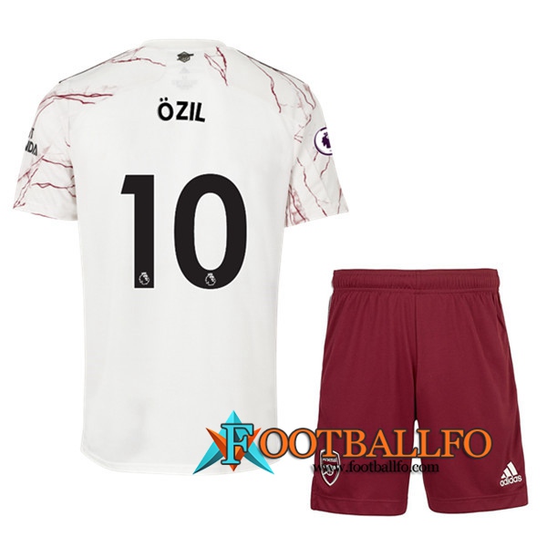 Camisetas Futbol Arsenal (Özil 10) Ninos Segunda 2020/2021