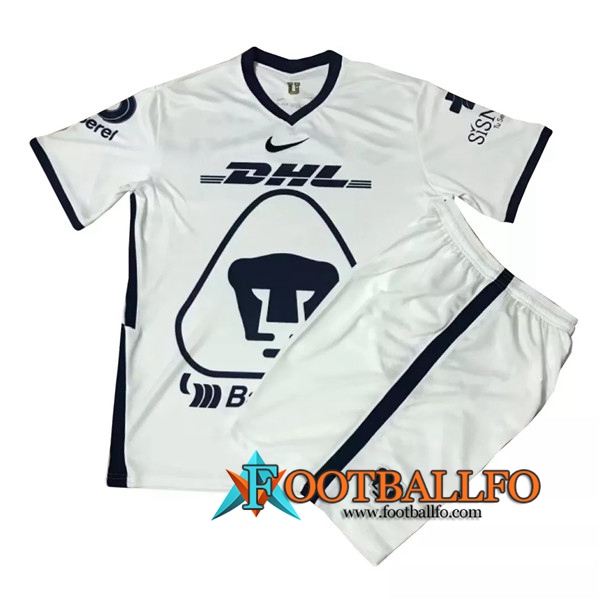 Camisetas Futbol Pumas UNAM Ninos Primera 2020/2021