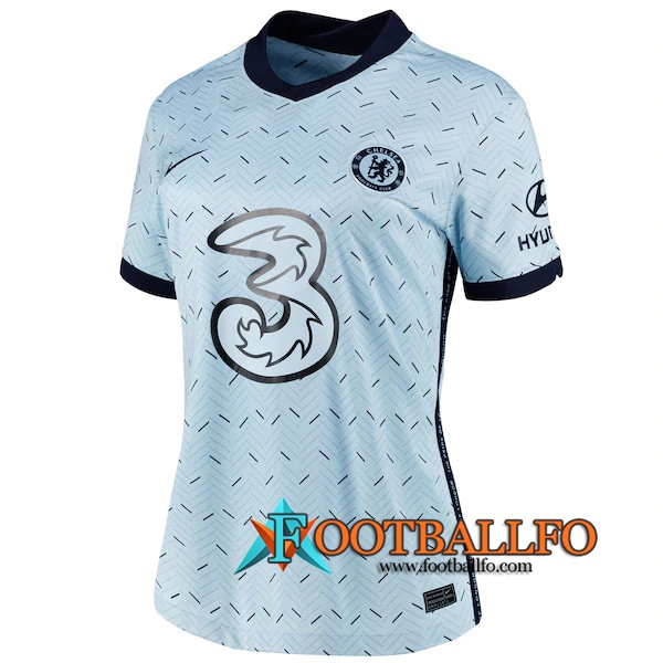 Camisetas Futbol FC Chelsea Mujer Segunda 2020/2021