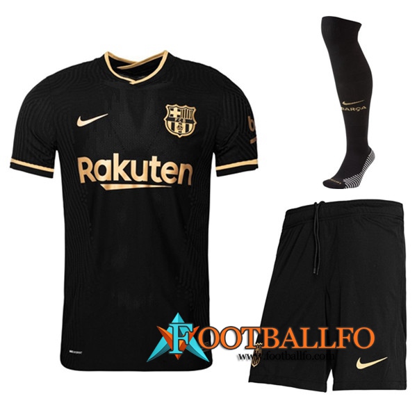 Traje Camisetas Futbol FC Barcelona Segunda (Cortos+Calcetines) 2020/21