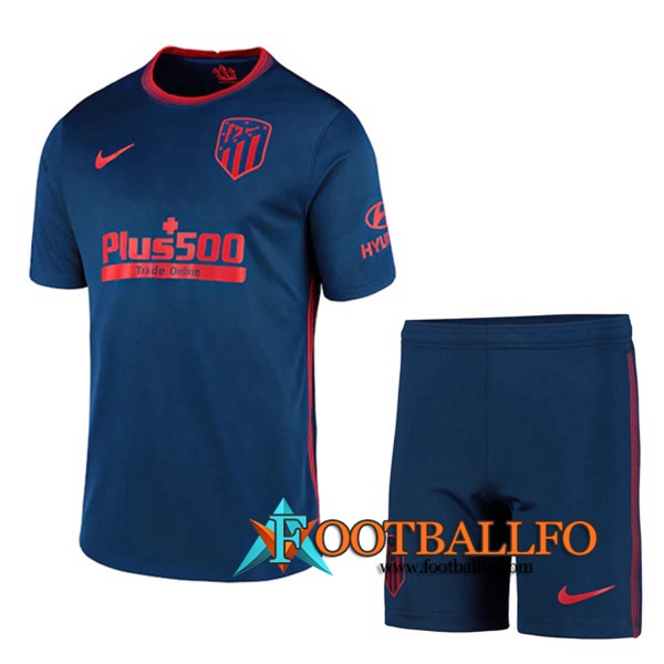 Nuevo Camisetas Futbol Atletico Madrid Ninos Segunda 2020/2021
