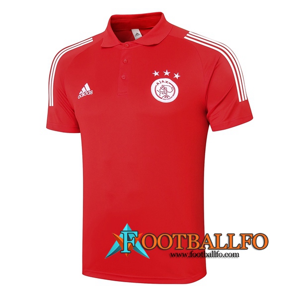 Polo Futbol AFC Ajax Roja 2020/2021