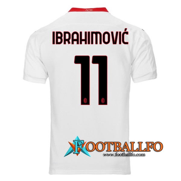 Camisetas Futbol Milan AC (IBRAHIMOVIC 11) Segunda 2020/2021