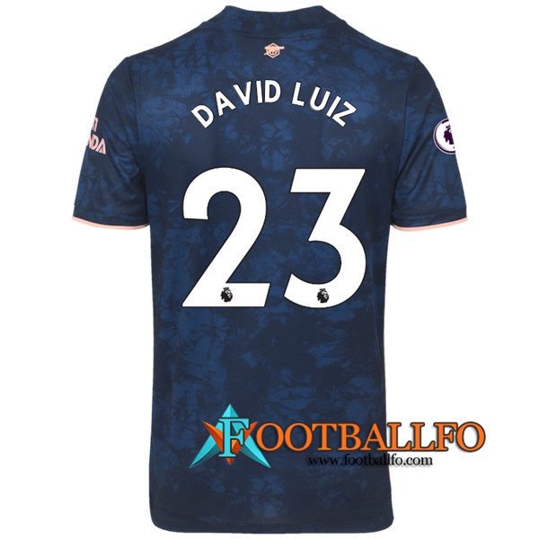 Camisetas Futbol Arsenal (David Luiz 23) Tercera 2020/2021