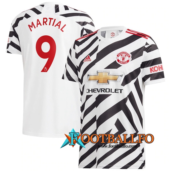 Camisetas Futbol Manchester United (Martial 9) Tercera 2020/2021