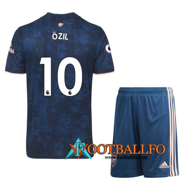 Camisetas Futbol Arsenal (Özil 10) Ninos Tercera 2020/2021