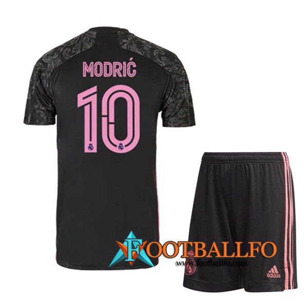 Camisetas Futbol Real Madrid (MODRIC 10) Ninos Tercera 2020/2021