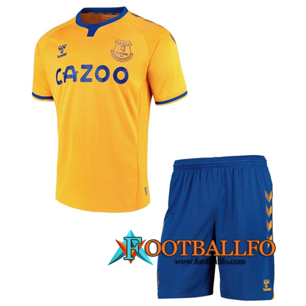 Camisetas Futbol Everton Ninos Segunda 2020/2021